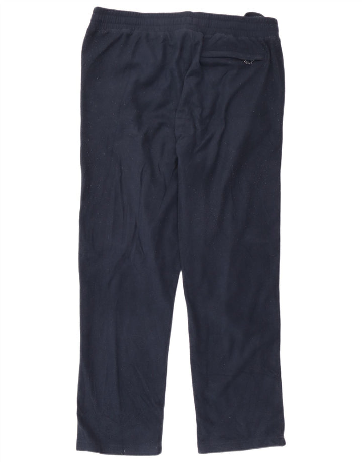 Pantaloni de trening pentru bărbați Marks & Spencer, cu tăiere obișnuită, fleece, mari, bleumarin