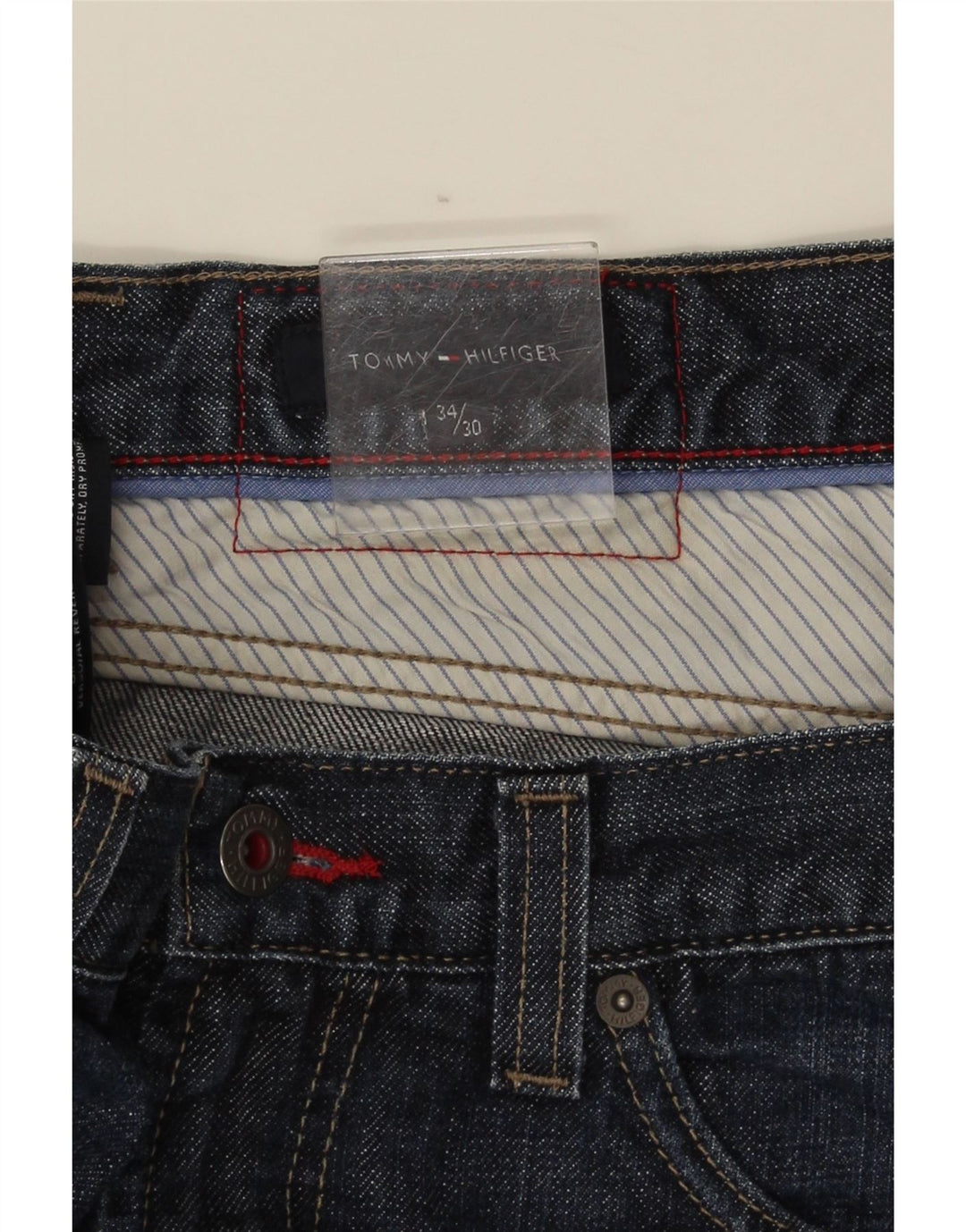 Blugi drepti pentru bărbați Tommy Hilfiger W34 L30 albastru