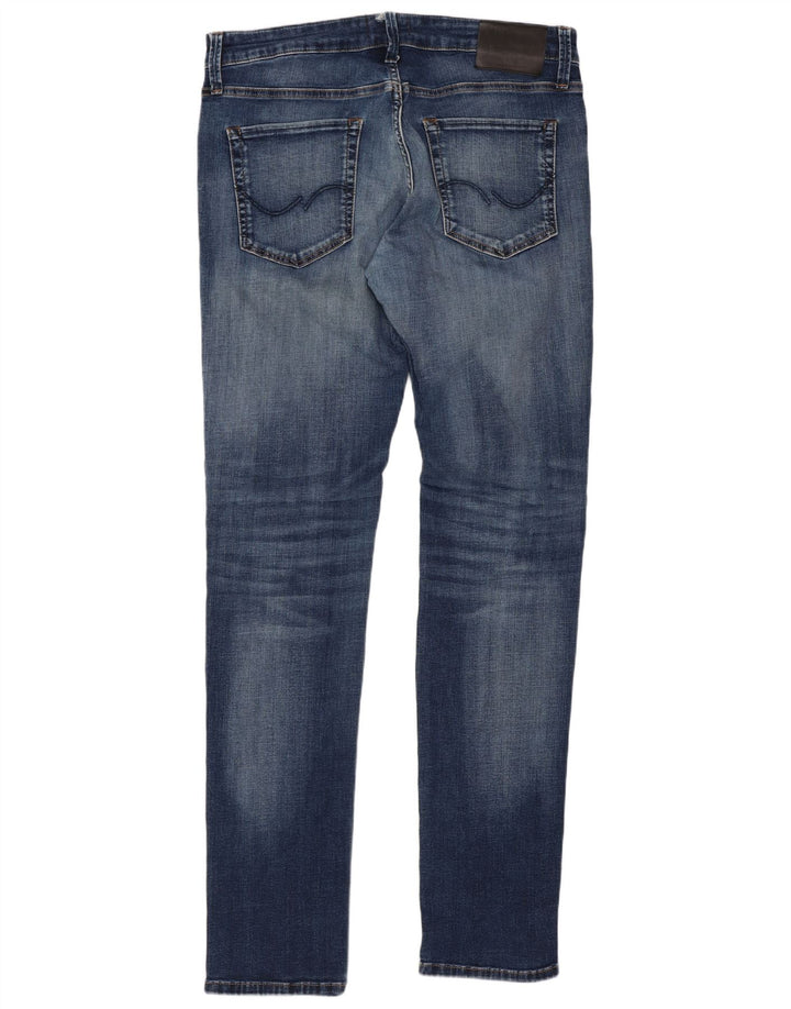 Blugi Jack & Jones GLENN Slim pentru bărbați W34 L34 Bumbac albastru