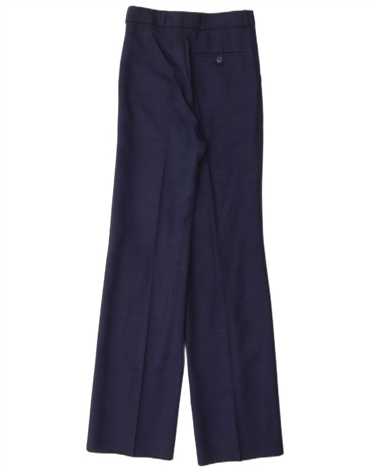 Pantaloni de costum vintage pentru bărbați L25 L35 bleumarin