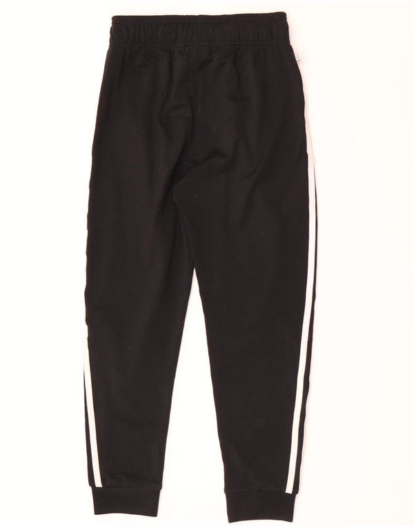 Pantaloni de trening Adidas baieti Joggeri 9-10 ani poliester negru