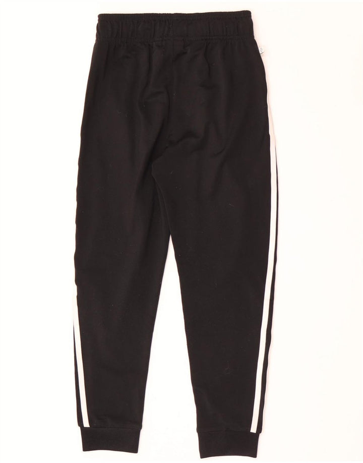 Pantaloni de trening Adidas baieti Joggeri 9-10 ani poliester negru