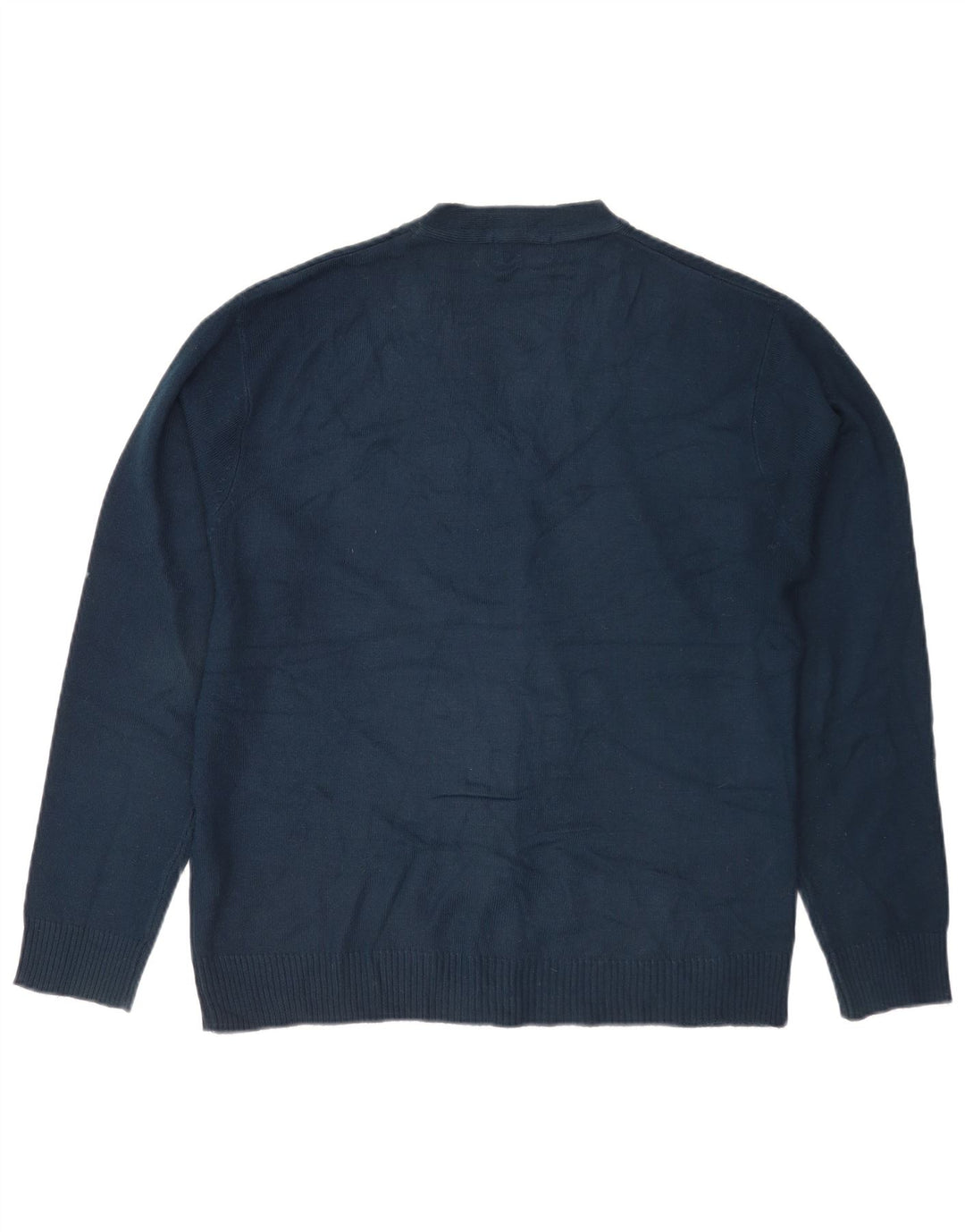 Pulover cardigan pentru bărbați Pierre Cardin, acrilic, albastru bleumarin mediu