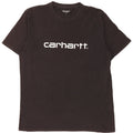 Tricou grafic pentru bărbați Carhartt Top mare din bumbac negru