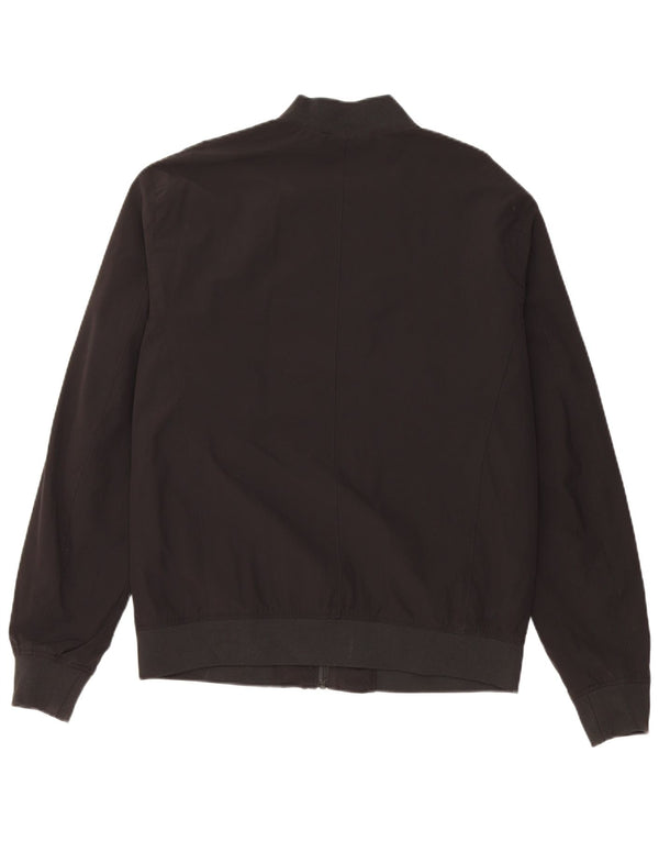 Bomber pentru bărbați ZARA UK 40, mare, negru, nailon