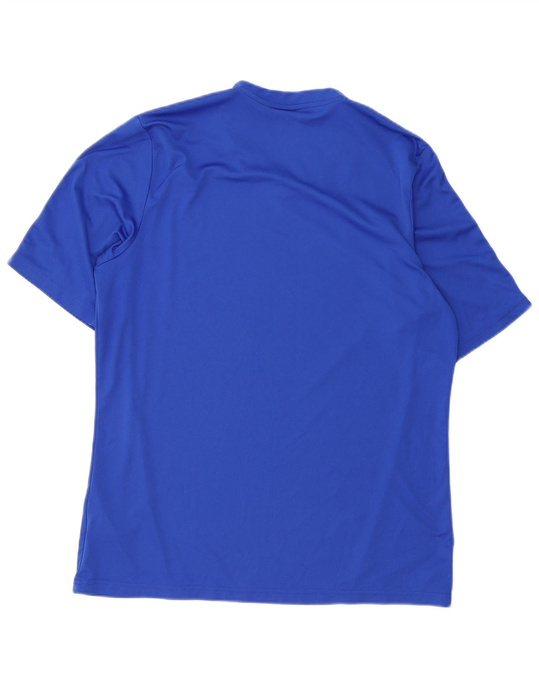 Tricou ADIDAS Climalite pentru bărbați Top mare din poliester albastru
