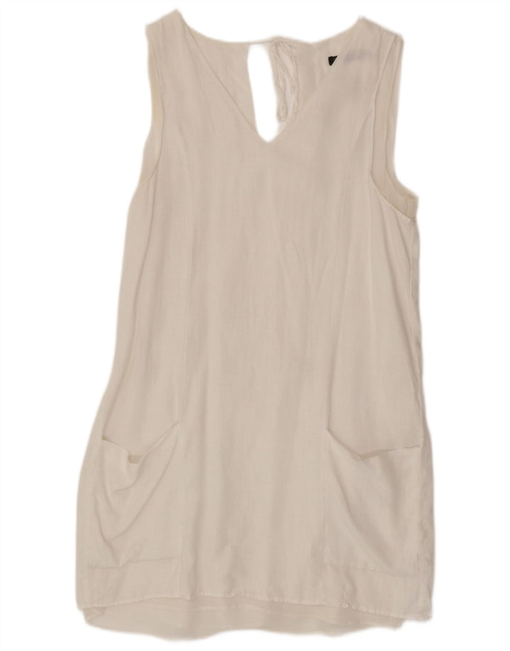 Rochie fără mâneci pentru femei Zara UK 10, in alb, mic