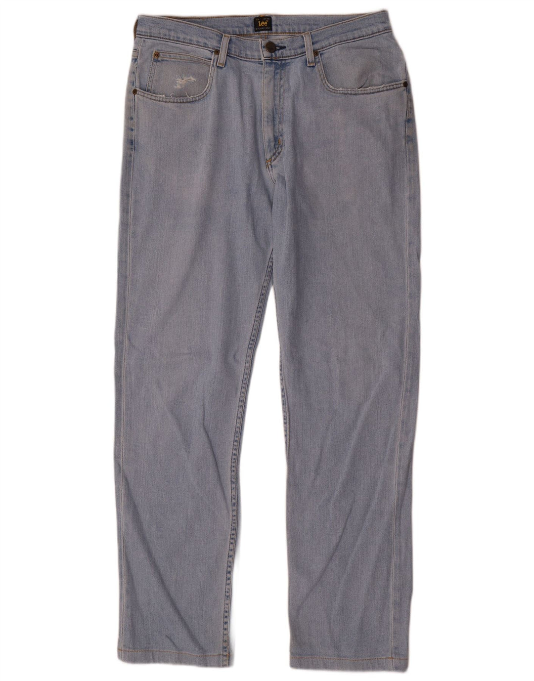 Blugi Lee Brooklyn Straight pentru bărbați W33 L32 Bumbac albastru
