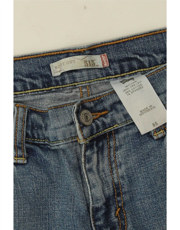 Blugi Levi's 515 Bootcut W30 L29 Bumbac albastru