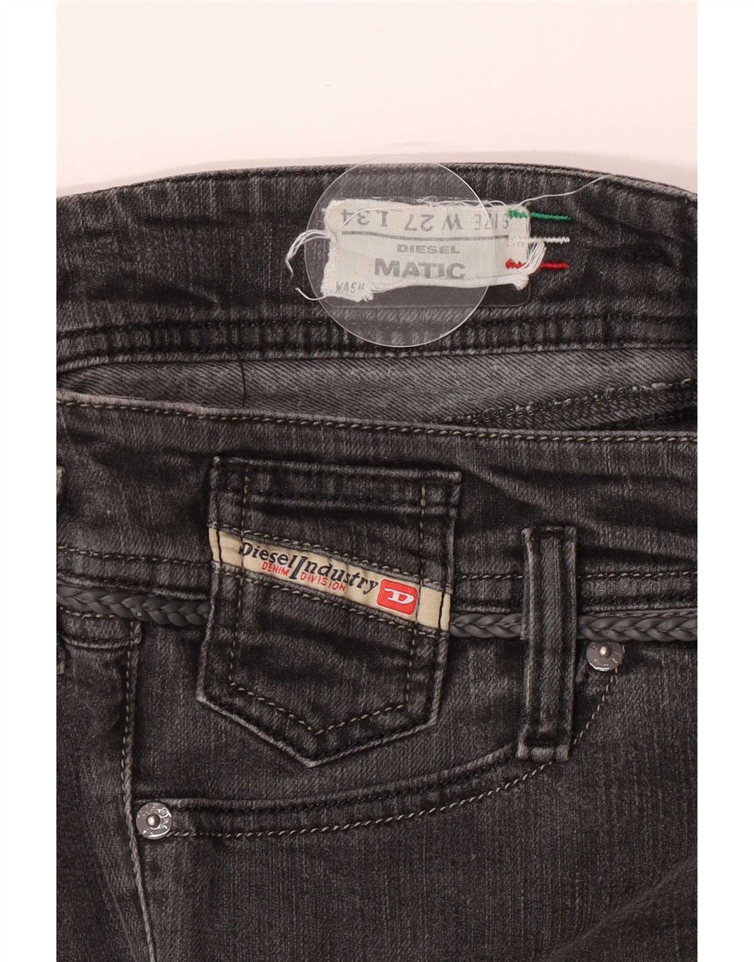 Blugi skinny Matic pentru femei Diesel W27 L29 gri