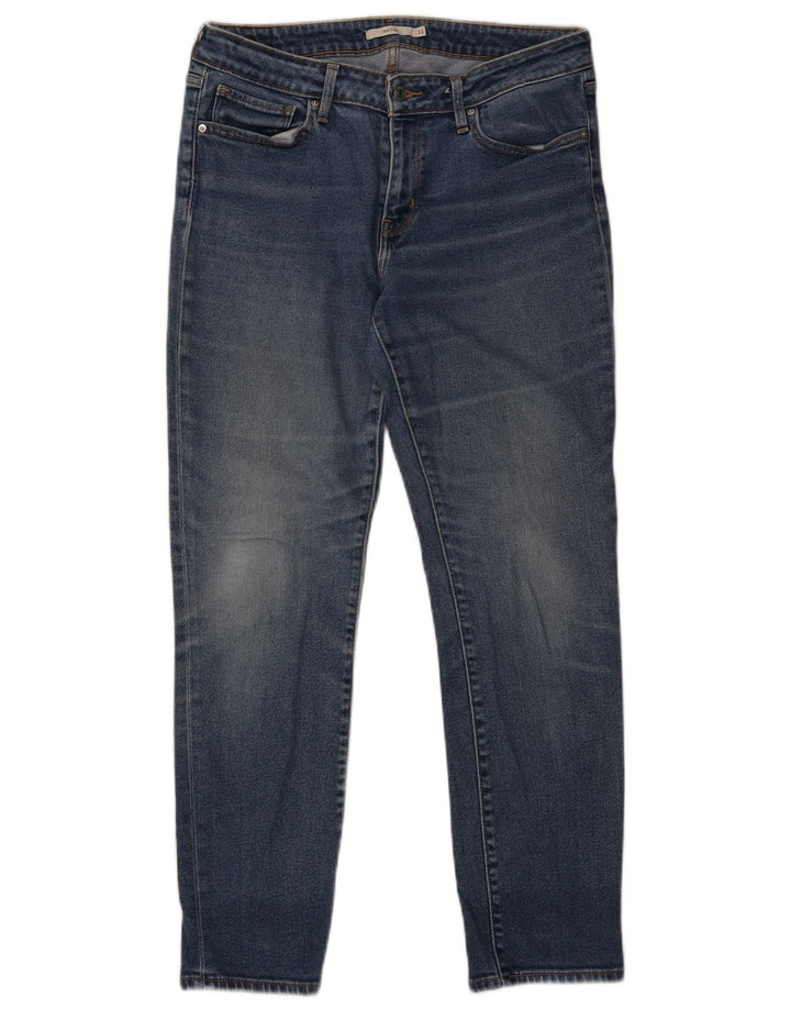 Blugi LEVI'S 712 Slim W31 L28 Bumbac albastru