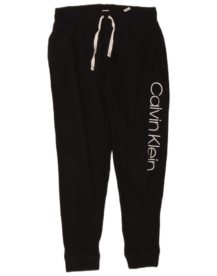 CALVIN KLEIN Pantaloni de trening grafic pentru femei Pantaloni de jogging Medium Black