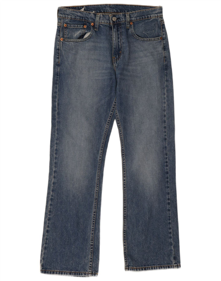 Blugi Levi's 527 Slim Bootcut W32 L30 Bumbac albastru