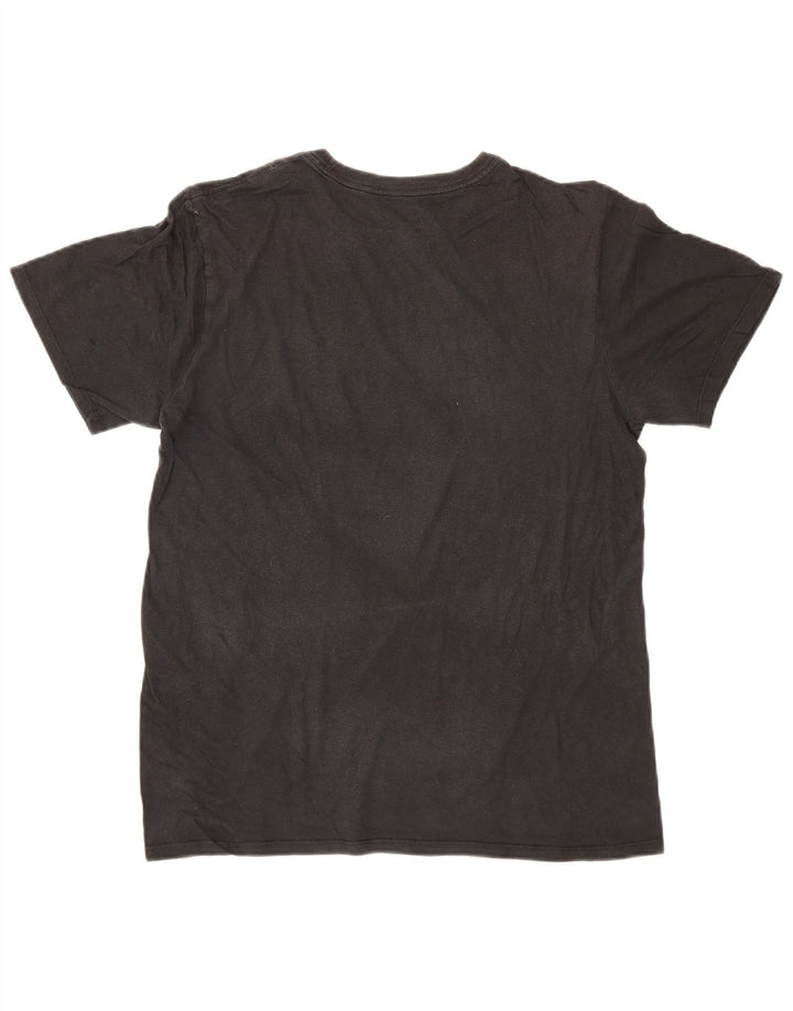 Tricou grafic Nike Tiger Woods pentru bărbați Top mediu din bumbac negru