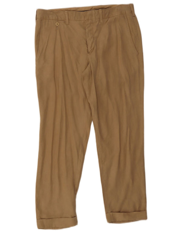 Pantaloni chino drepți pentru femei Ralph Lauren US 6 Medium W32 L26 Bej