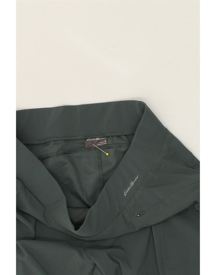 EDDIE BAUER Womens High Waist Trousers US 8 Medium W28 L24 Green Polyester Vintage Eddie Bauer and Second-Hand Eddie Bauer from Messina Hembry 