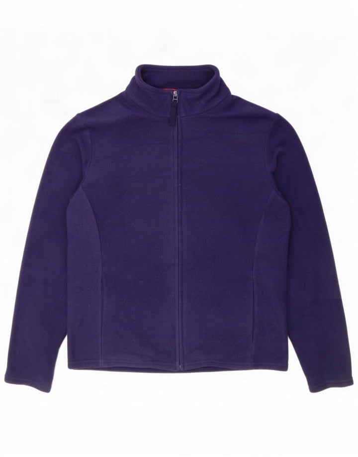 M & S Jachetă fleece pentru femei UK 16 mare bleumarin