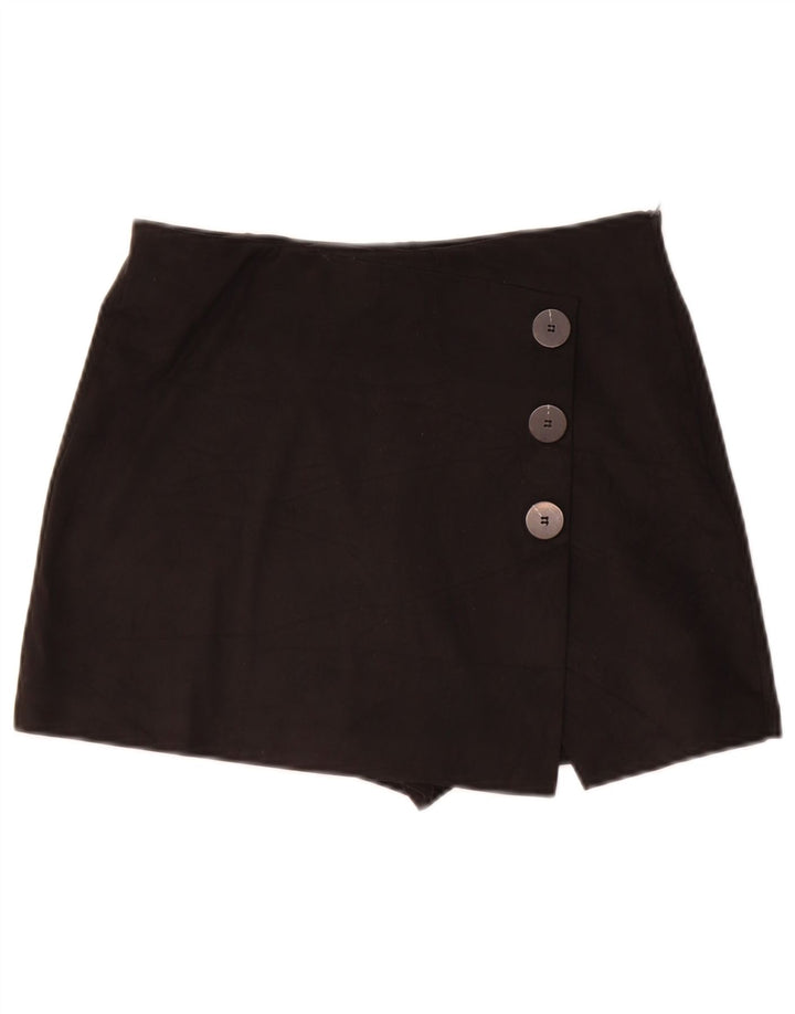 Skort pentru femei Zara UK 12 Medium Black
