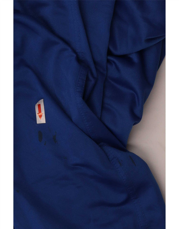 Jachetă de trening pentru bărbați Givova, cu grafică, 5XL, poliester color block, albastru