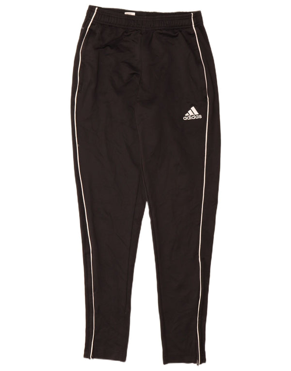 Pantaloni de trening Adidas pentru bărbați, poliester negru mic