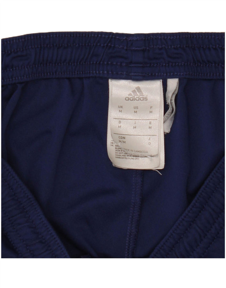 Pantaloni scurți sport adidas Climalite pentru bărbați, poliester mediu albastru