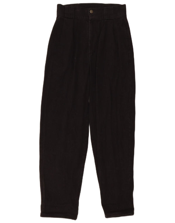 Lucy & Yak Blugi conici pentru femei cu talie înaltă L28 L30 negri