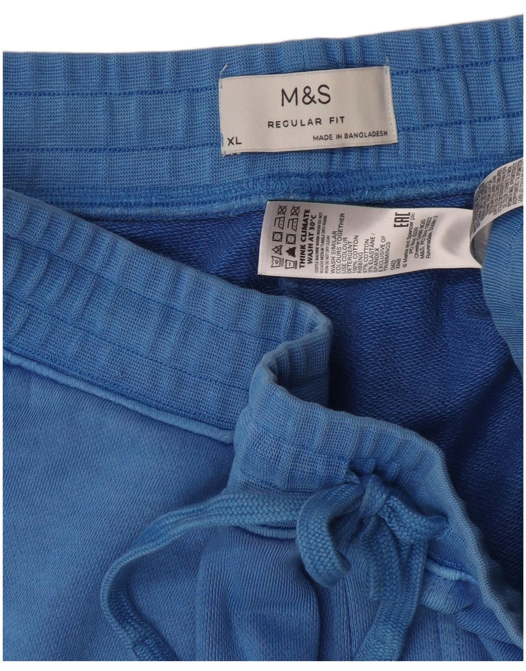 Pantaloni scurți sport pentru bărbați Marks & Spencer, XL, albastru