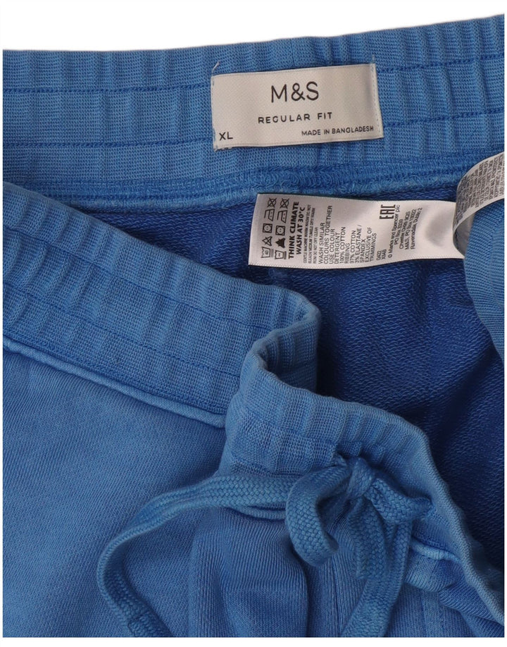 Pantaloni scurți sport pentru bărbați Marks & Spencer, XL, albastru