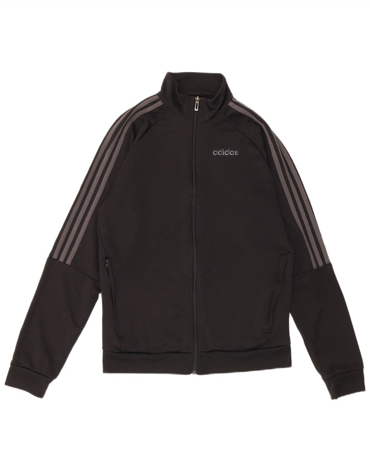 Jachetă de top pentru trening Climalite pentru femei Adidas EU 36/38 Poliester negru mic