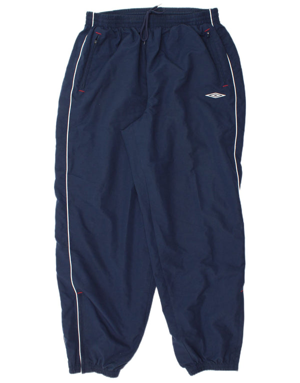 Pantaloni de trening pentru bărbați Umbro Pantaloni de jogging 2XL poliester bleumarin