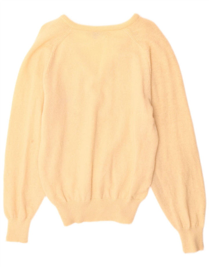 Pulover pringle pentru femei cu decolteu în V EU 36 Bej mic