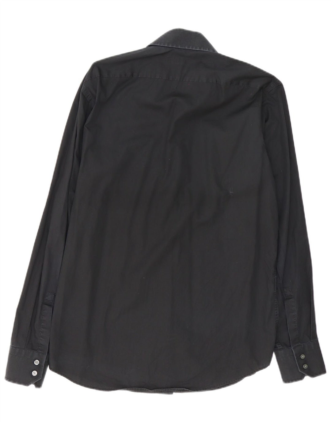 Cămașă pentru bărbați Hugo Boss Regular Fit Mărimea 39 15 1/2 Medium Negru