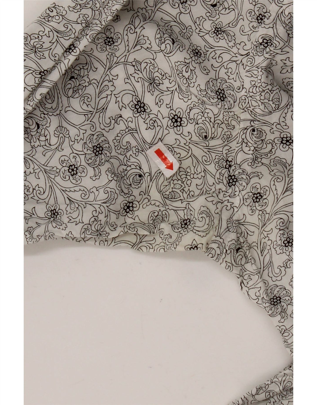 Cămașă pentru bărbați TED BAKER Mărimea 3 Bumbac Floral Alb Mediu