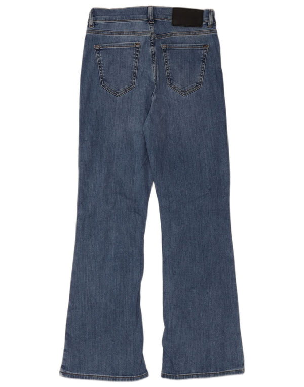 Blugi evazați cu autograf pentru femei Marks & Spencer UK 10 Small W26 L30 Blue