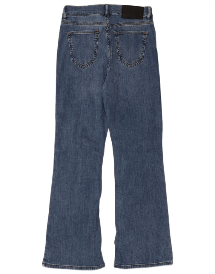 Blugi evazați cu autograf pentru femei Marks & Spencer UK 10 Small W26 L30 Blue