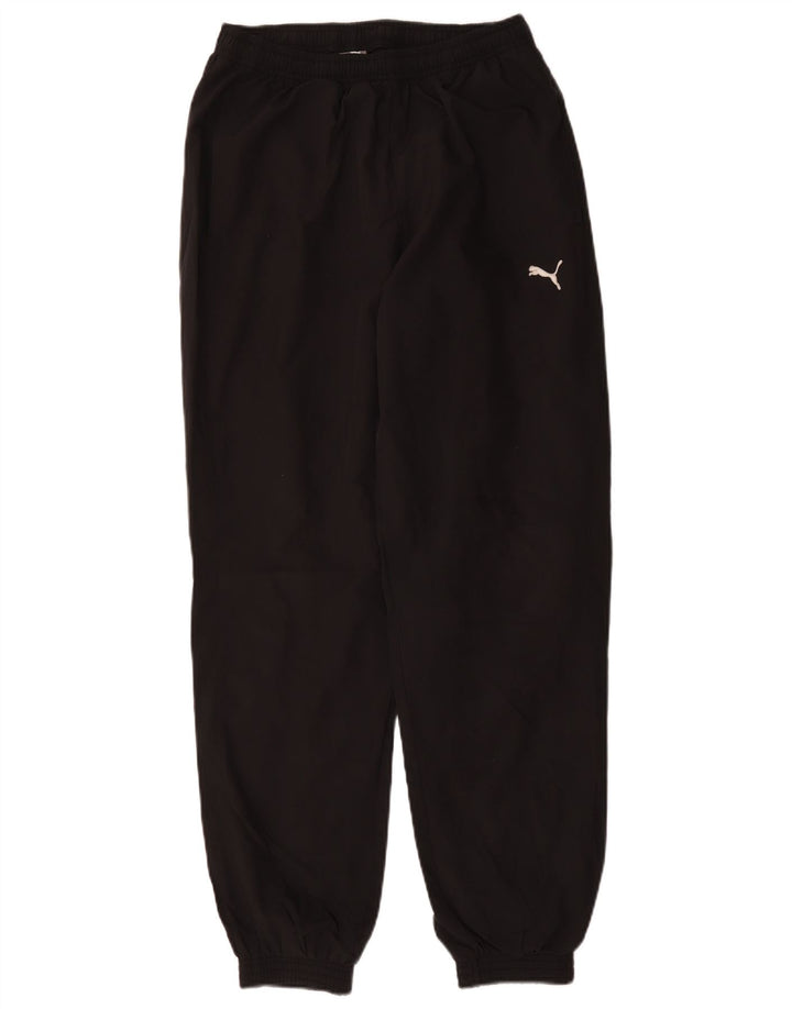 Pantaloni de trening Puma pentru bărbați Joggeri poliester mediu negru