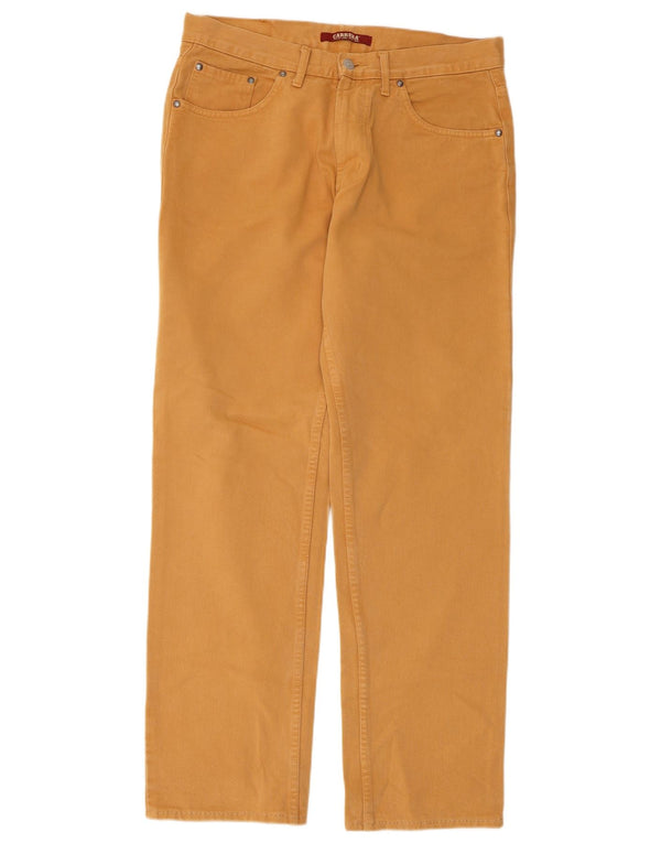 Pantaloni casual drepti pentru bărbați Carrera L34 L31 Bumbac galben