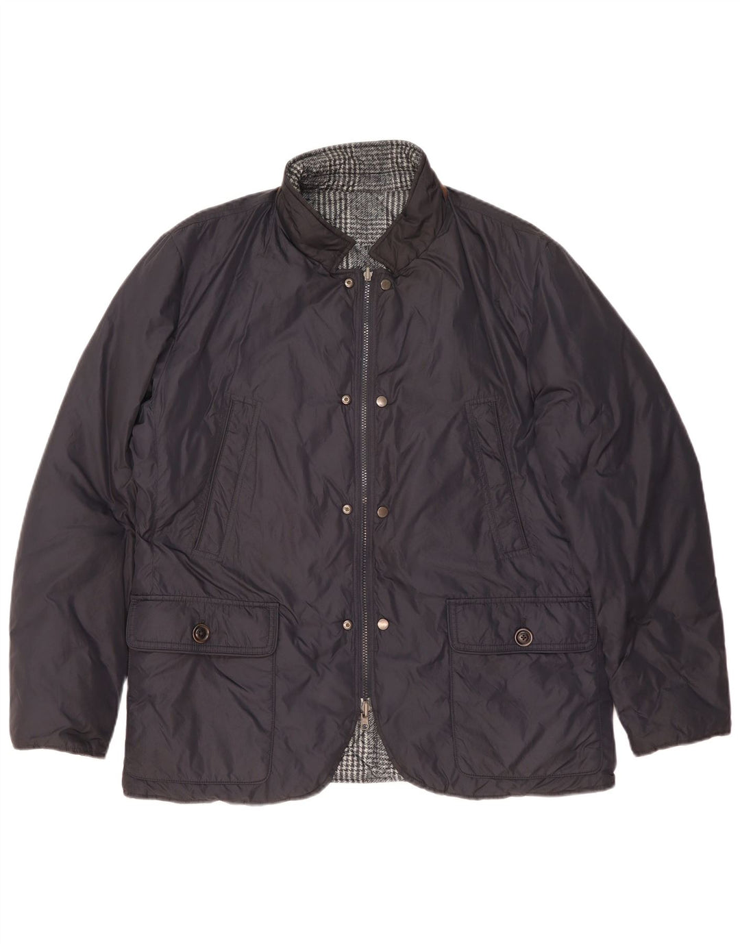 Jachetă căptușită reversibilă pentru bărbați Henry Cottons UK 42 XL Bleumarin