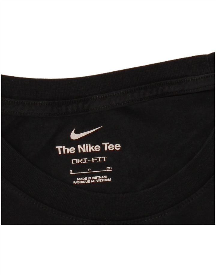 Tricou pentru bărbați Nike Dri Fit Top Mic Negru