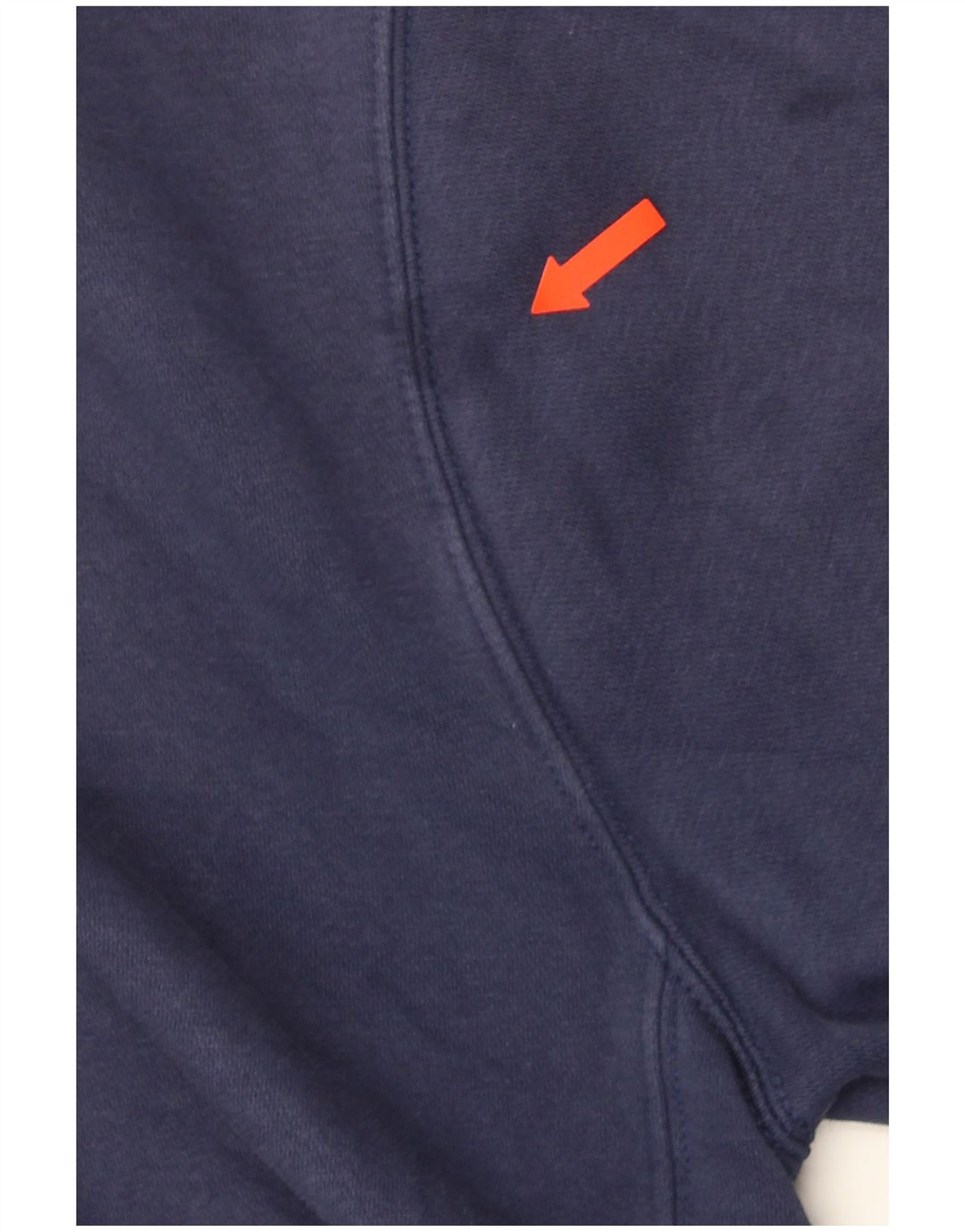 Pulover NIKE pentru bărbați, cu fermoar, bumbac, albastru, mediu