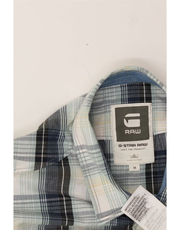 G-STAR Mens Shirt Medium Multicoloured Check Cotton Vintage G-Star and Second-Hand G-Star from Messina Hembry 