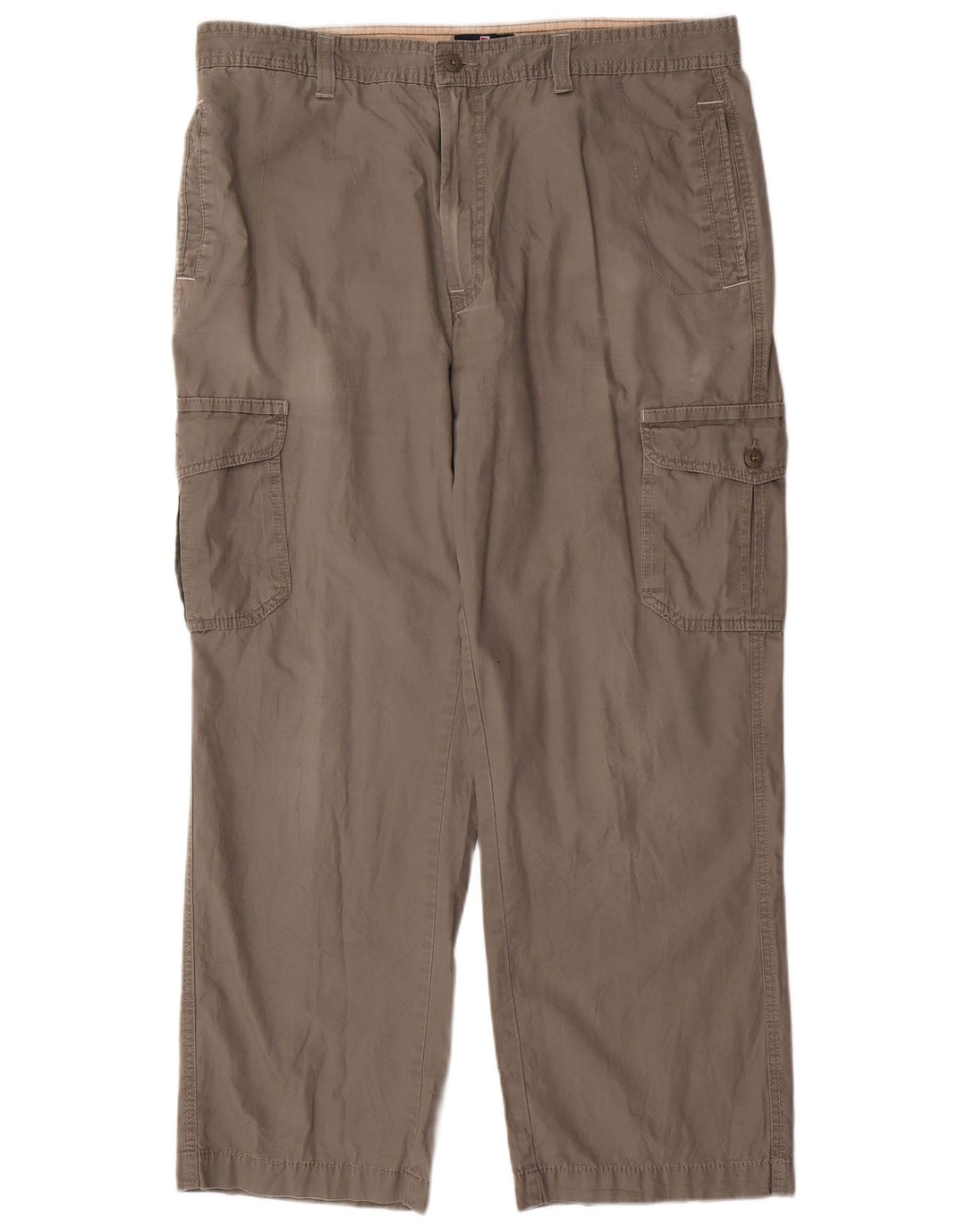 Marks & Spencer Pantaloni Cargo Drepți Blue Harbour pentru bărbați W38 L31 gri