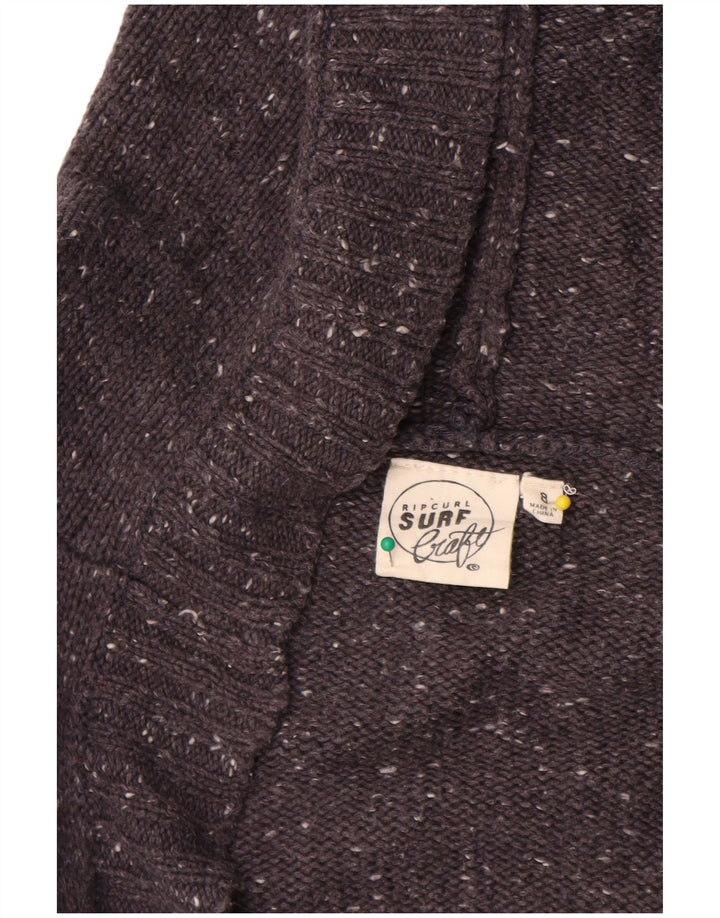 Pulover cardigan deschis pentru femei Rip Curl UK 14 Medium Grey Flecked