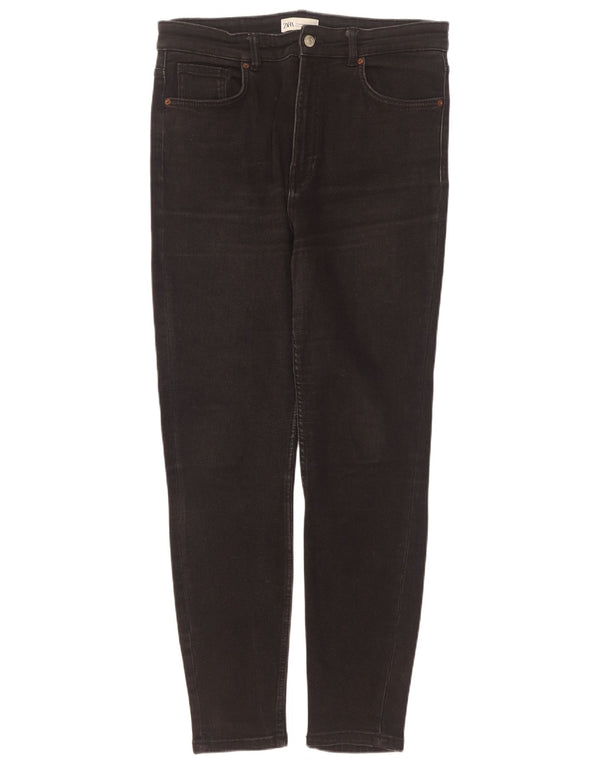 Blugi skinny pentru femei Zara EU 44 XL W34 L28 bumbac negru