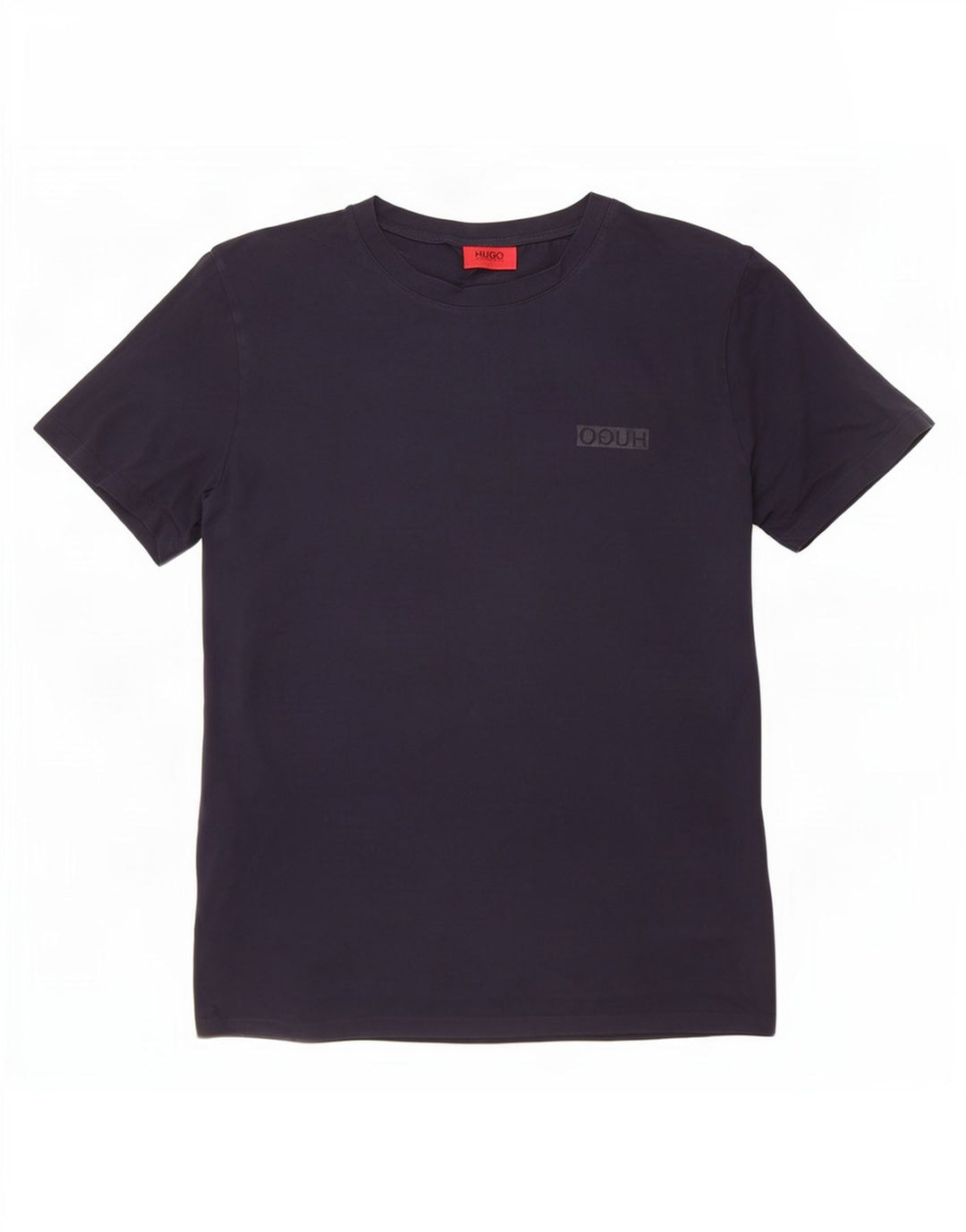 Tricou pentru bărbați Hugo Boss Top mediu din bumbac bleumarin