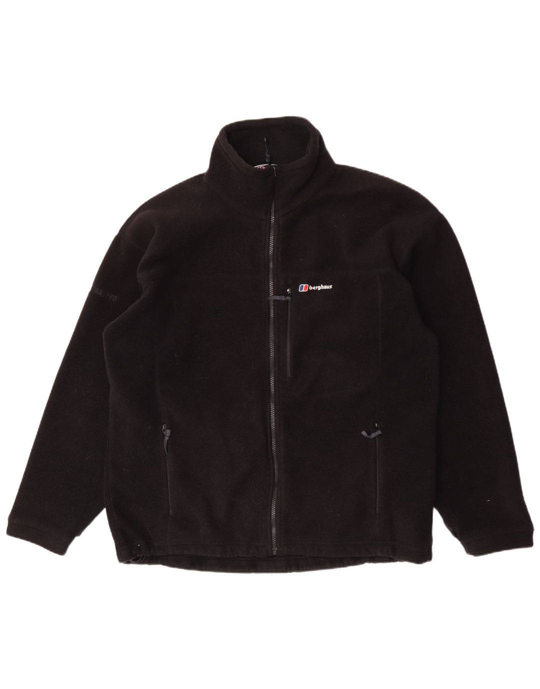 Jachetă din fleece pentru bărbați BERGHAUS, UK 42 XL, poliester negru