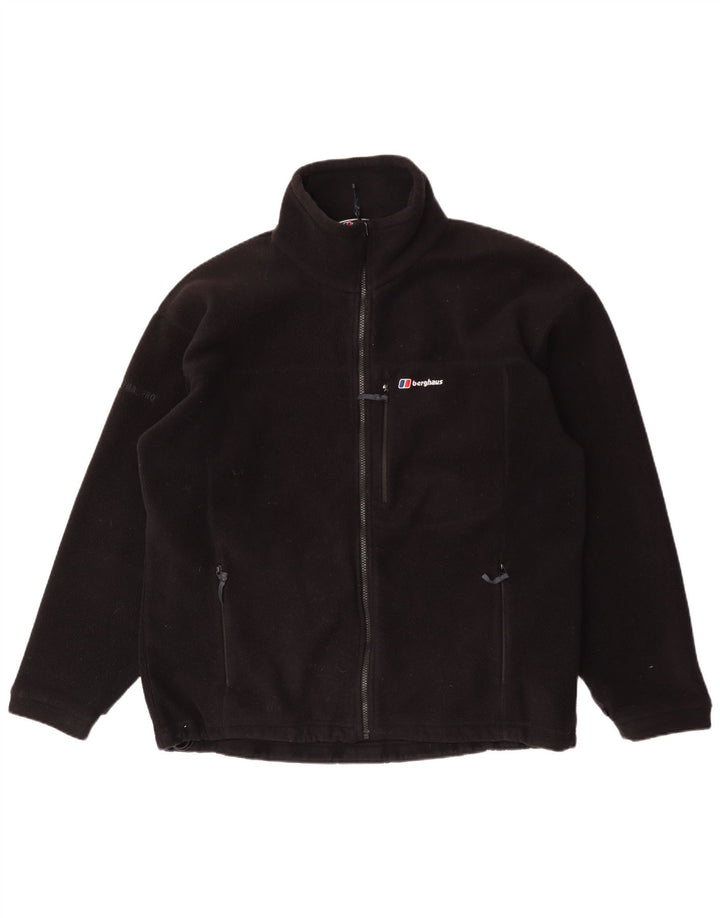 Jachetă din fleece pentru bărbați BERGHAUS, UK 42 XL, poliester negru