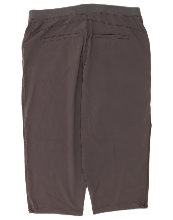 Pantaloni Capri pentru femei Lee US 14 XL W34 poliester gri