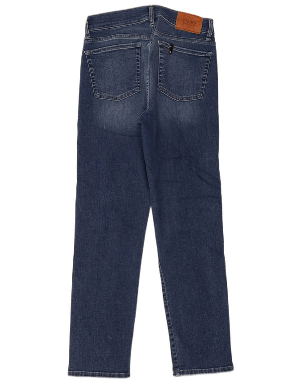 Blugi slim pentru femei Liu Jo W28 L28 Albastru