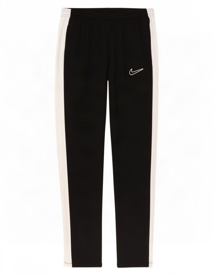 Pantaloni de trening Nike Dri Fit pentru bărbați, negru mediu, poliester bloc de culoare
